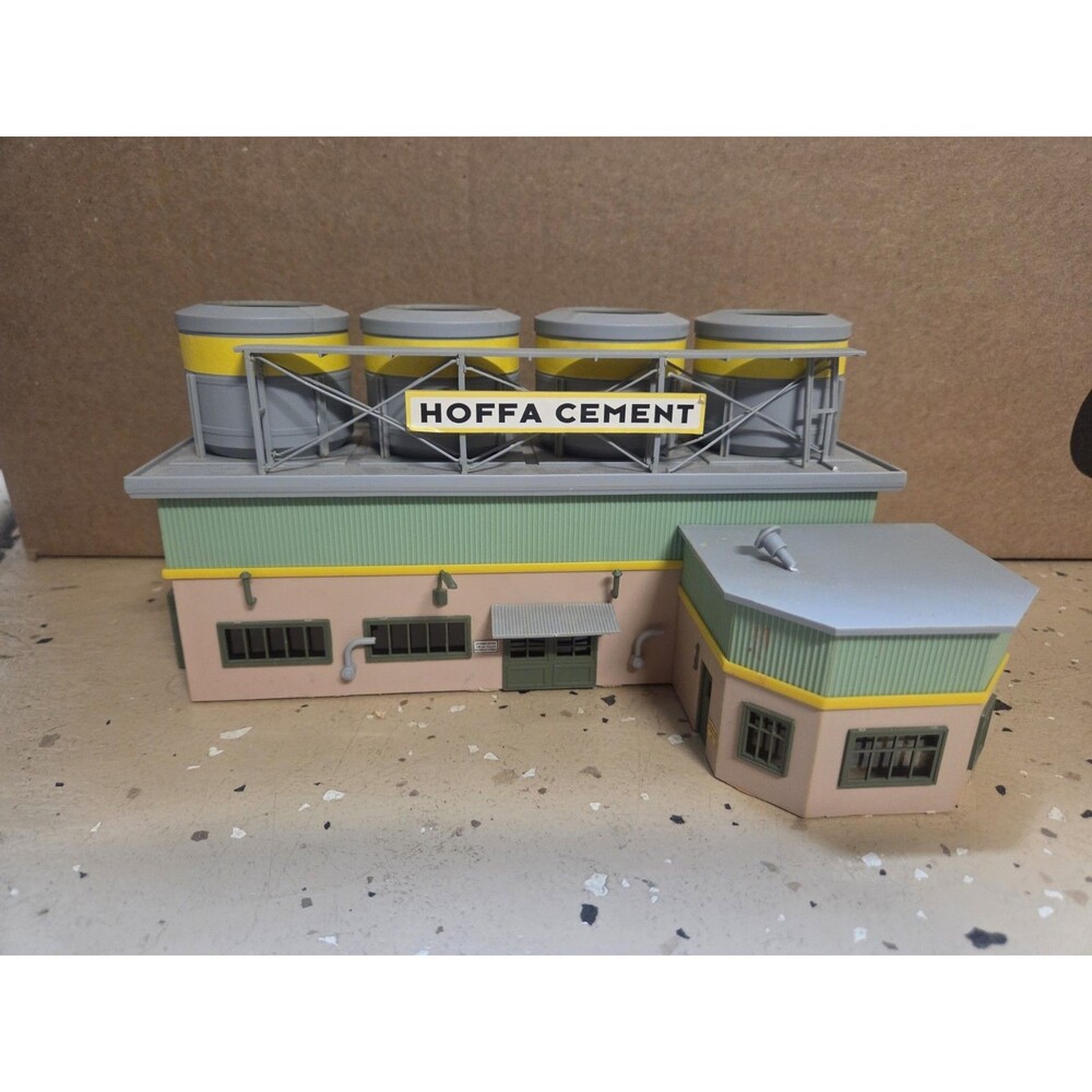 HOFFA CEMENT FACTORY HO SCALE PIKO MODEL 61130-0521 *READ*